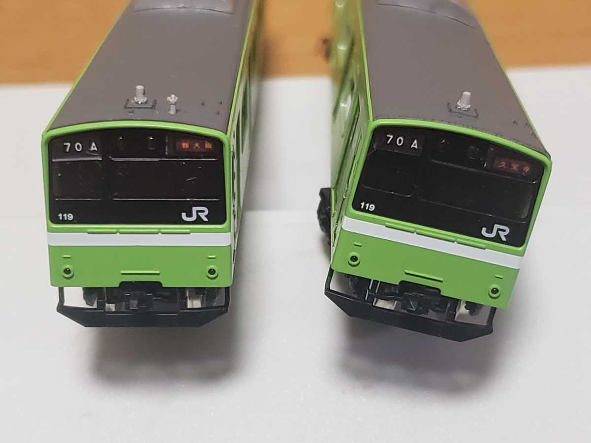 グリーンマックス 201系体質改善車(ウグイス)先頭車2両(ジャンク) GM