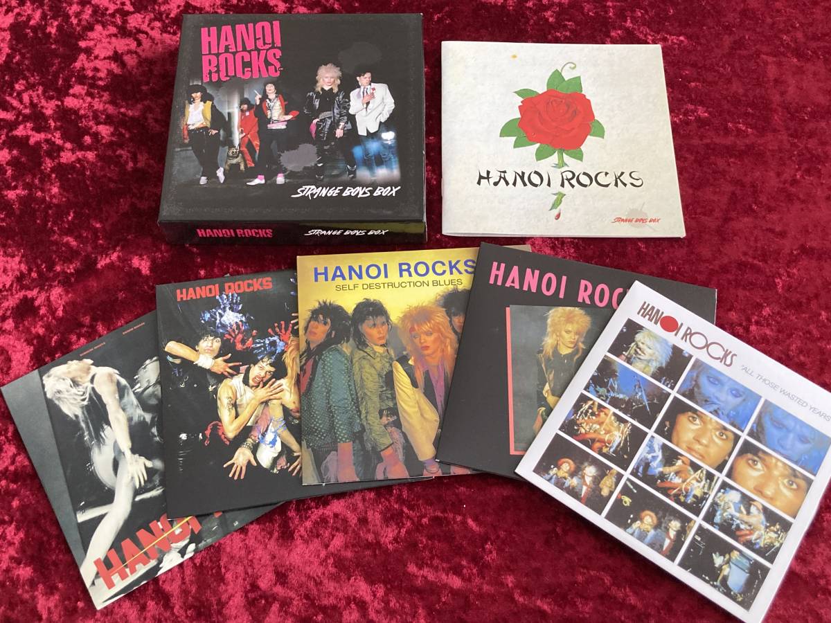 【新作入荷，本物保証】 HANOI ROCKS 5CD 紙ジャケット仕様 BOXセット STRANGE BOYS BOX ハノイロックス ORIENTAL BEAT/SELF DESTRUCTION BLUES 他(H)｜売買されたオークション情報、yahooの商品情報をアーカイブ公開 - オークファン H
