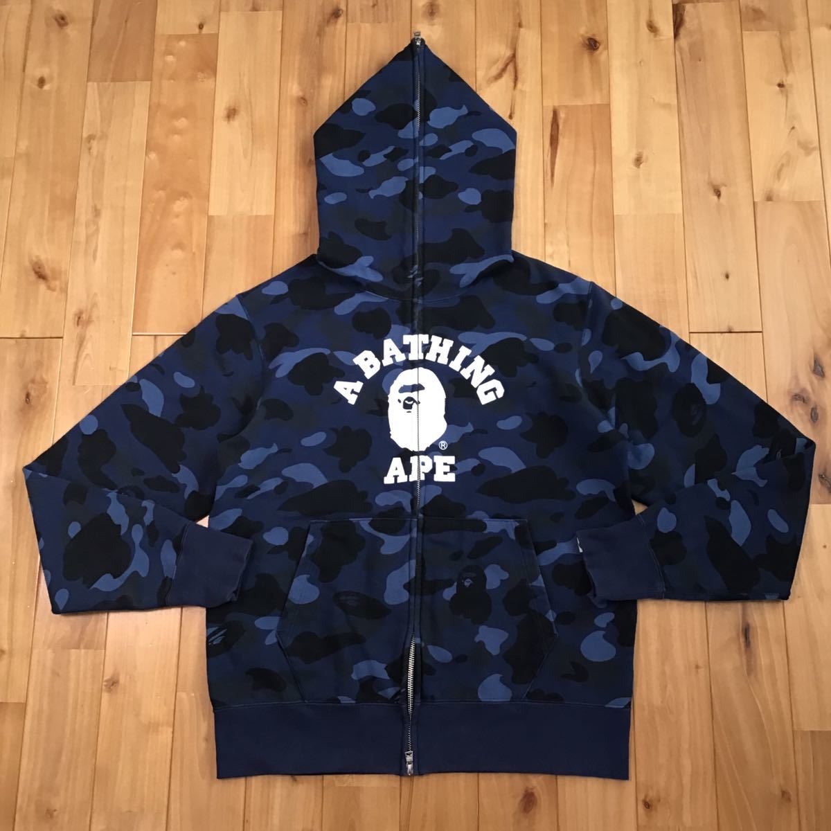 エイプ 迷彩 青 中古・古着通販 A BATHING APE ア ベイシング エイプ 