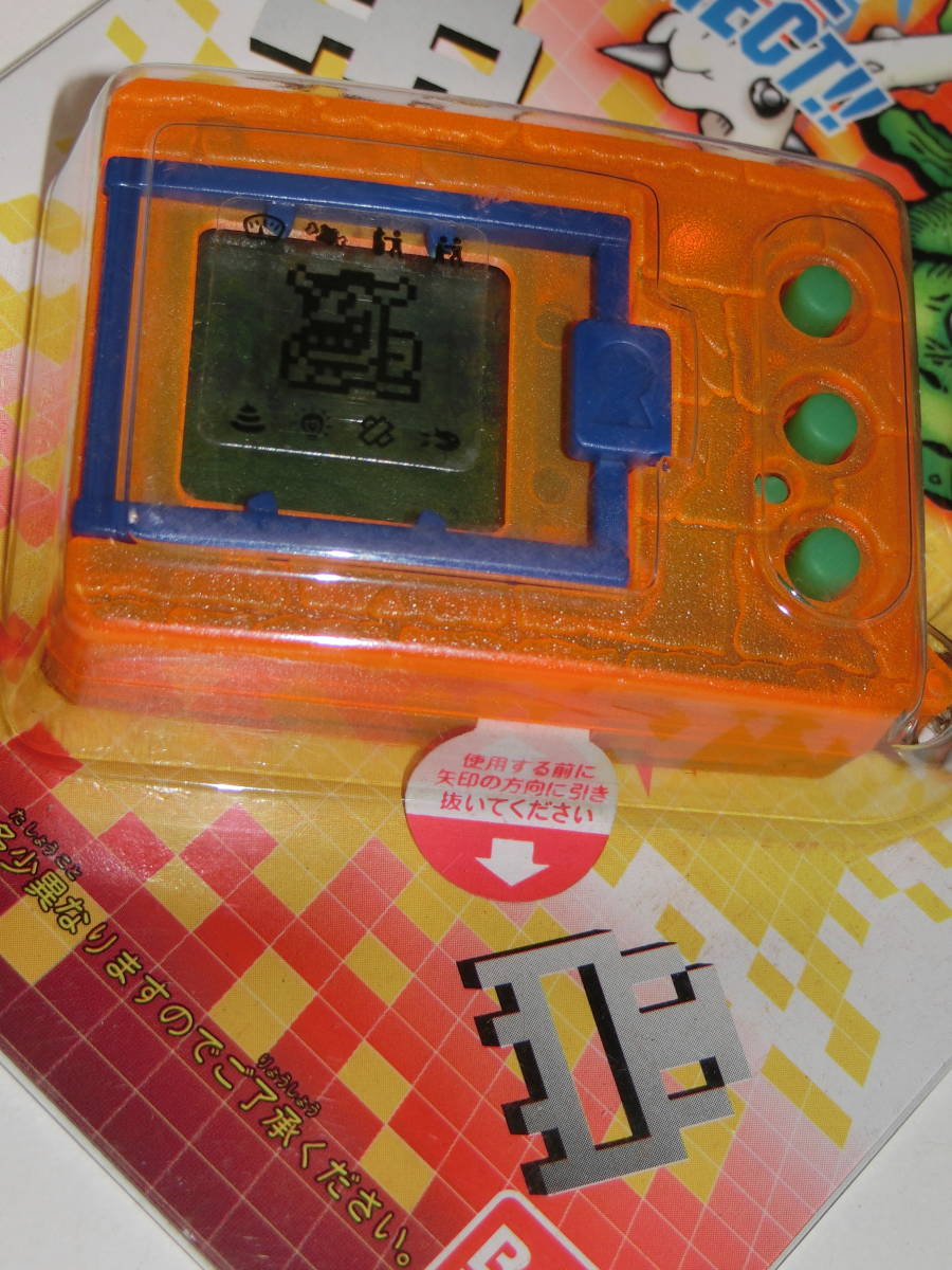 △未使用 即決 デジタルモンスター ver.3 クリアオレンジ 初代