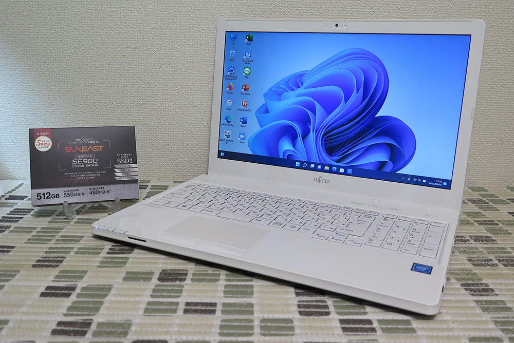 爆速新品SSD512GB☆メモリ8GB】AH42/X 富士通 高速CPU(第5世代) 最新