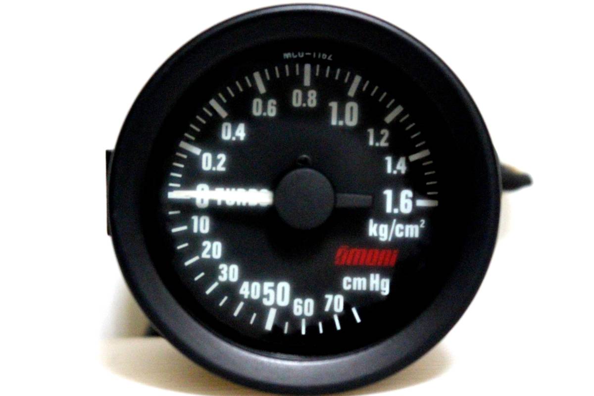 【新品，HOT】 /当時物 /イルミ点灯/ /送料520円 大森/オオモリ/omori ブースト計 機械式 52&phi; ブラック MCO-116Z ターボ メーター(追加メーター)｜売買されたオークション情報、yahooの商品情報をアーカイブ公開 追加メーター
