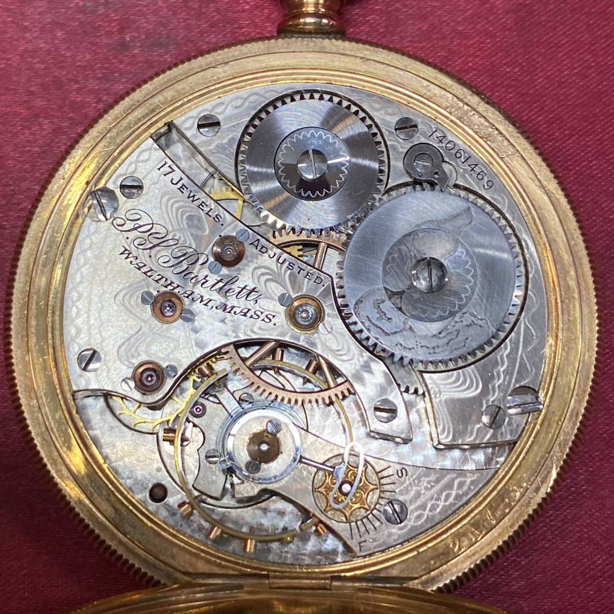 ウォルサム 手巻き WALTHAM 懐中時計 ジャンク WALTHAM⁄ウォルサム 