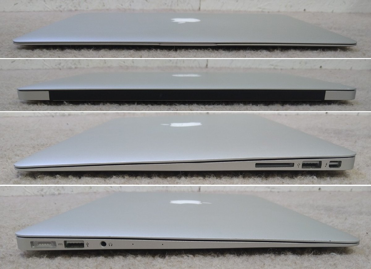 1円 Apple MacBook Air (13.inch Early 2015) 充放電回数：31回 OS 