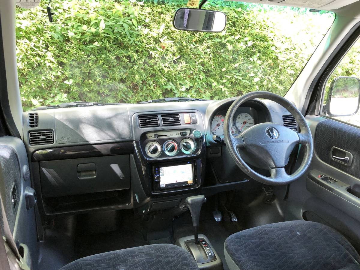 バモス ホンダ ターボ 売切 L，走行74200KM，車検2年付，エアコン