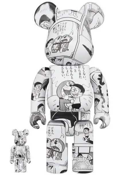 即決！BE@RBRICK ドラえもん COMIC Ver. 100%&400% ベアブリック  