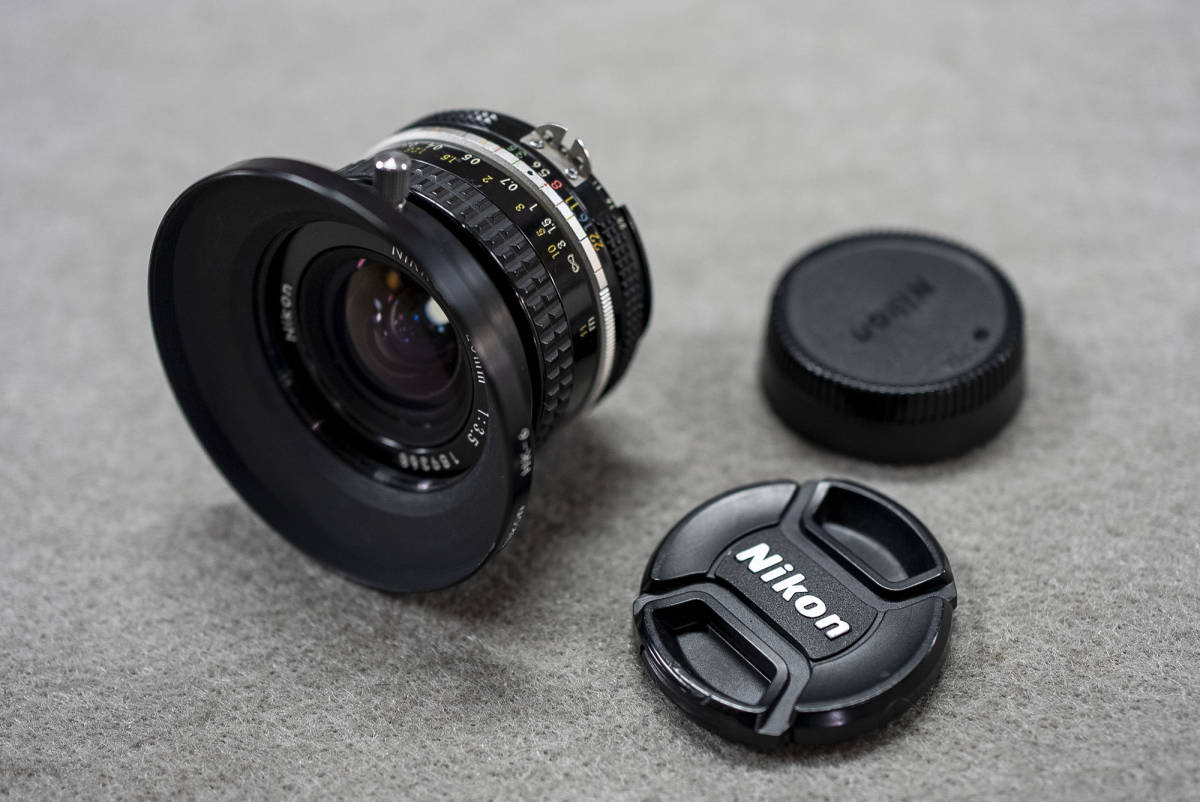 20mm f⁄3.5 Nikkor Nikon - AIS Ai-S | Lens The and Wide 単焦点