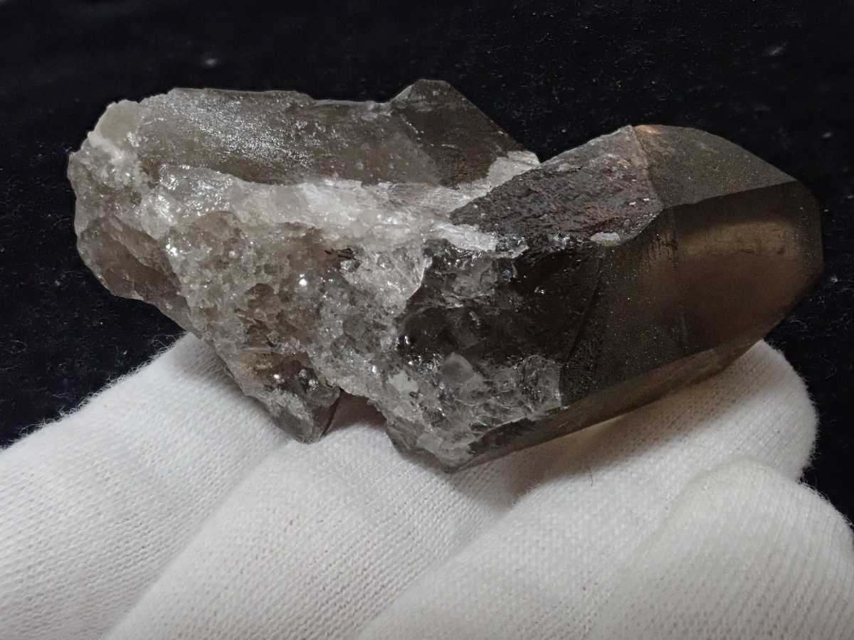 トップ良好 未研磨 スイス スモーキークォーツ 煙水晶 原石 標本