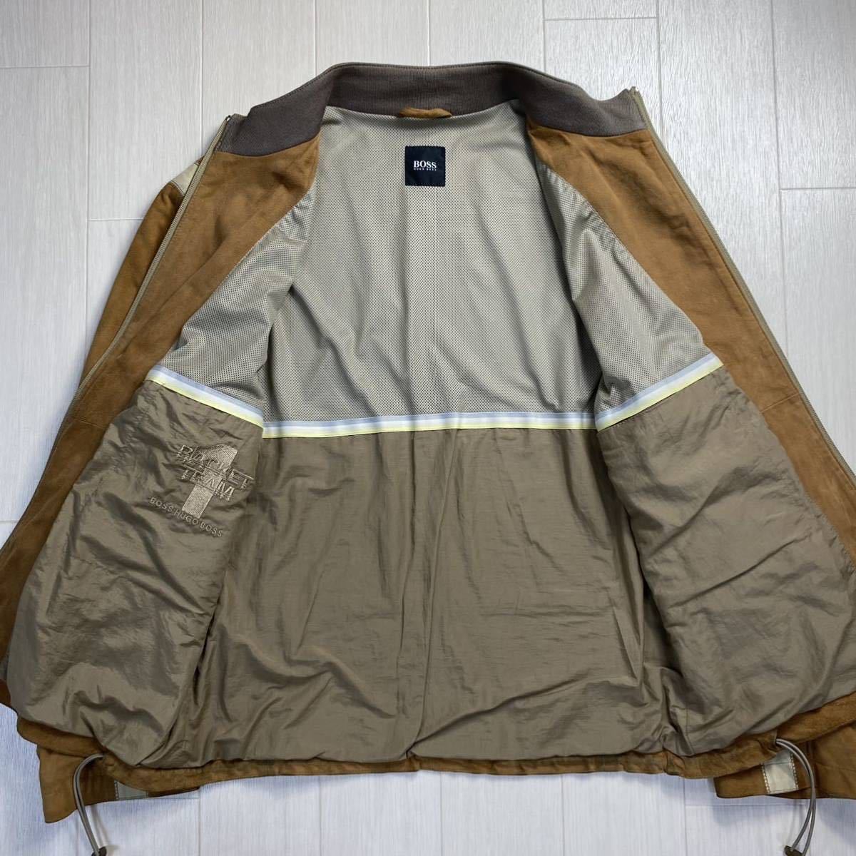 ヒューゴボス/HUGO BOSS】山羊革スエード ゴートスキン レザー