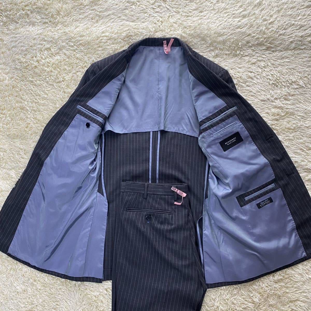 極美品 バーバリーブラックレーベル 【最高級の品格】 BURBERRY BLACK