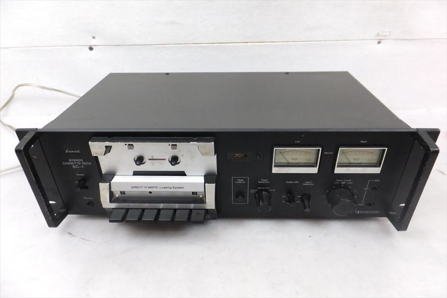 サンスイ カセットデッキ SC-1 ステレオ ステレオカセットデッキ SC-55