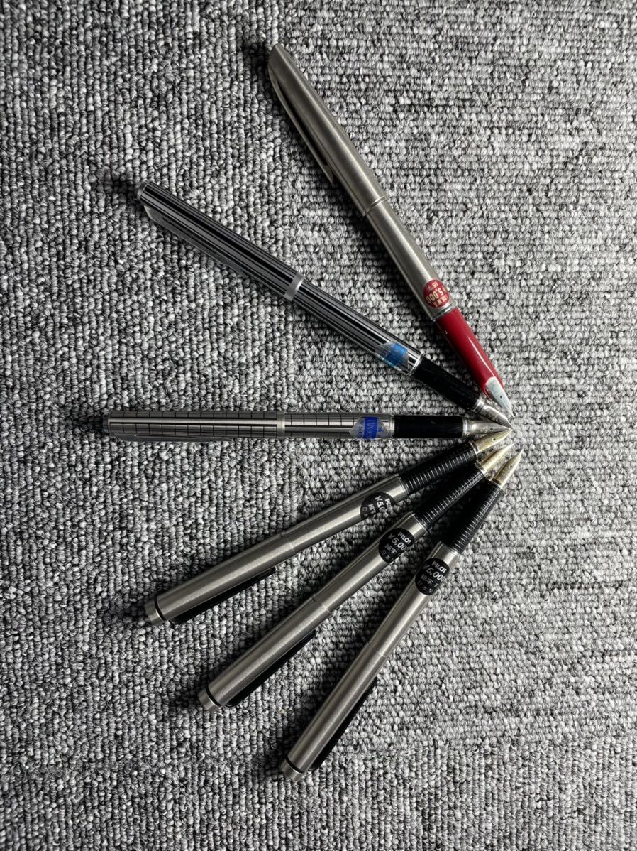 未使用 万年筆12本 PILOT PLATINUM パイロット プラチナ 14K 18K 14KWG 18KWG刻印_3