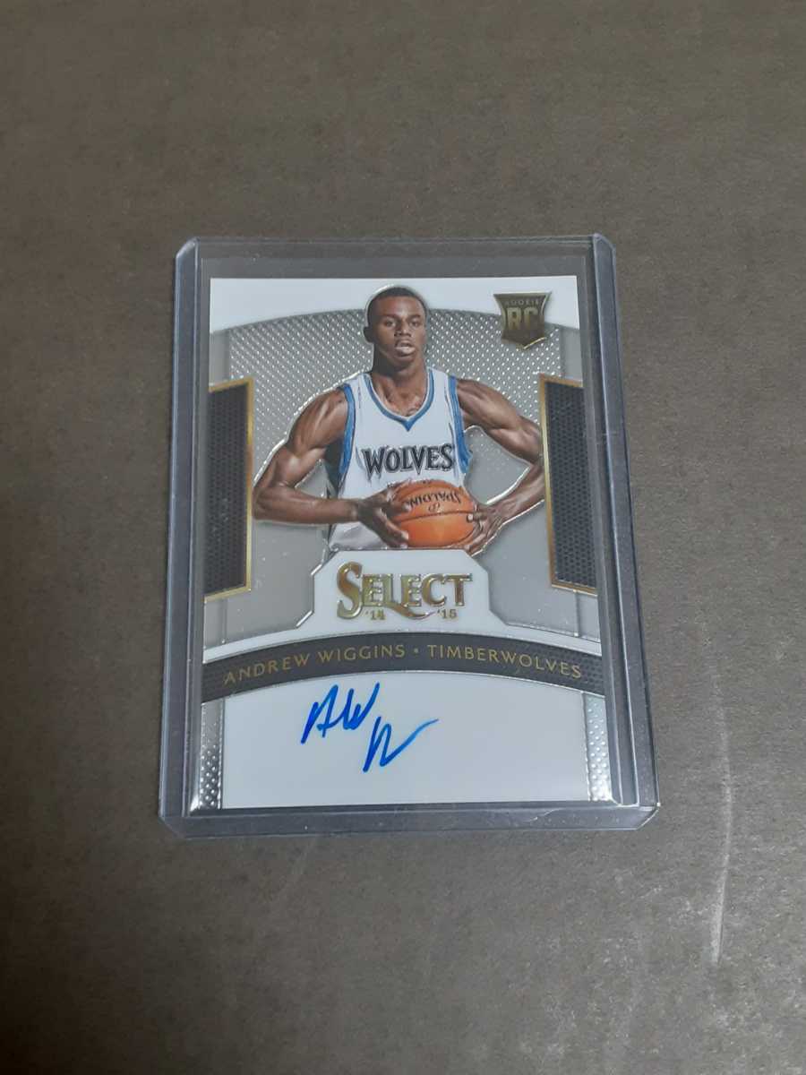 RC Auto 14-15 Panini SELECT Andrew Wiggins アンドリュー 