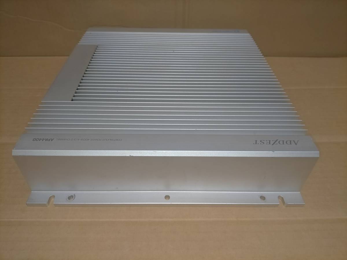 ADDZEST アゼスト パワーアンプ APA4400 カーオーディオ アンプ 【公式