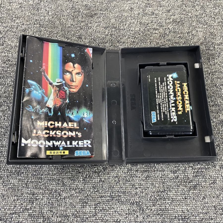 SEGA マイケルジャクソンズ ムーンウォーカー メガドライブ ソフト 