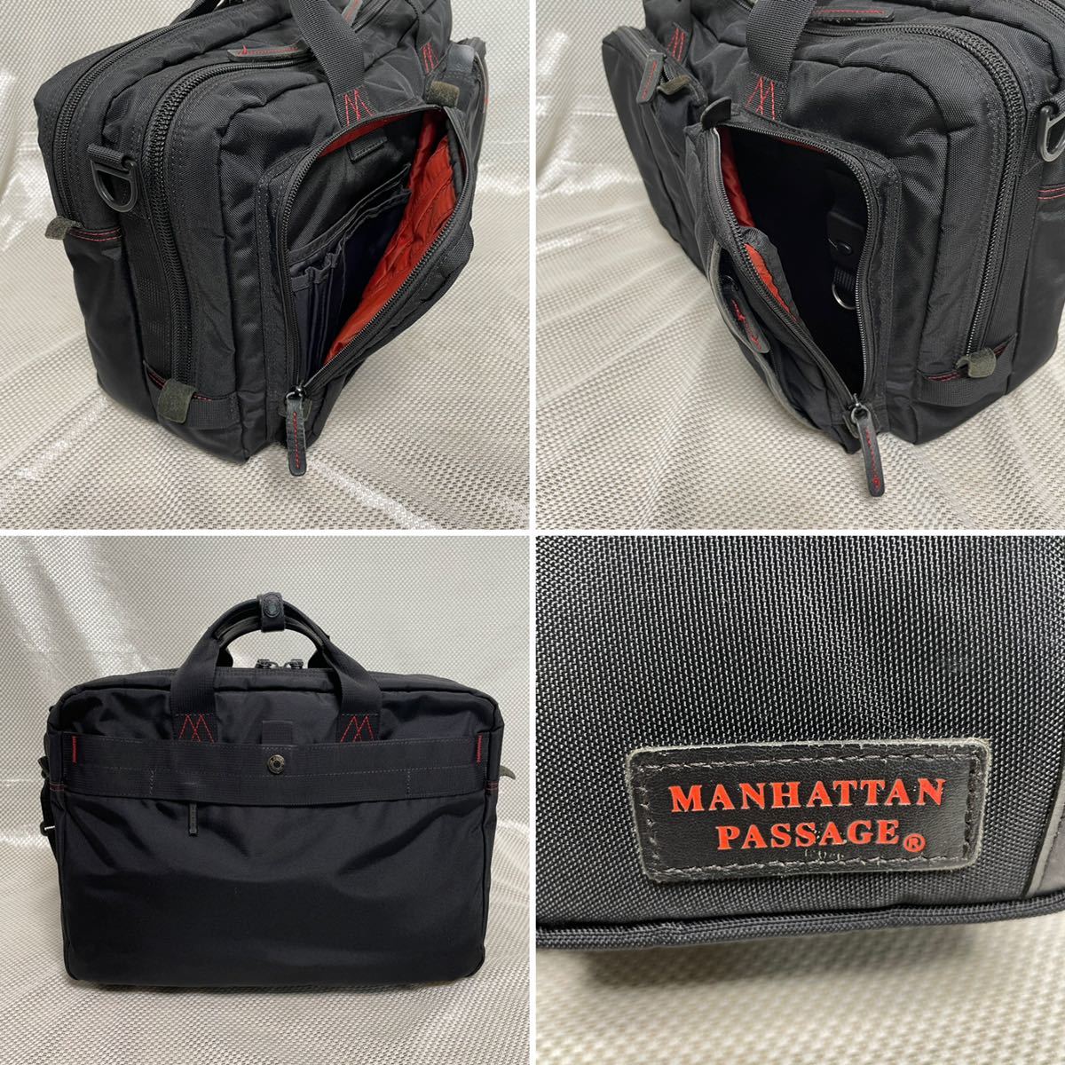 良品】MANHATTAN PASSAGE 2層式 2WAYビジネスバッグ #8170 