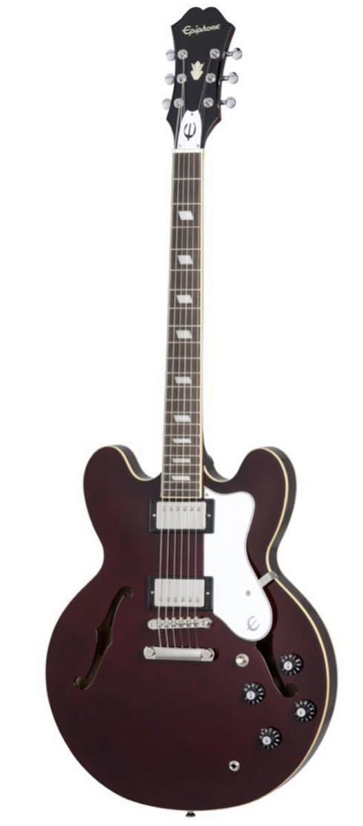 Noel Gallagher Epiphone Riviera Red Wine Dark Guitar - Electric
