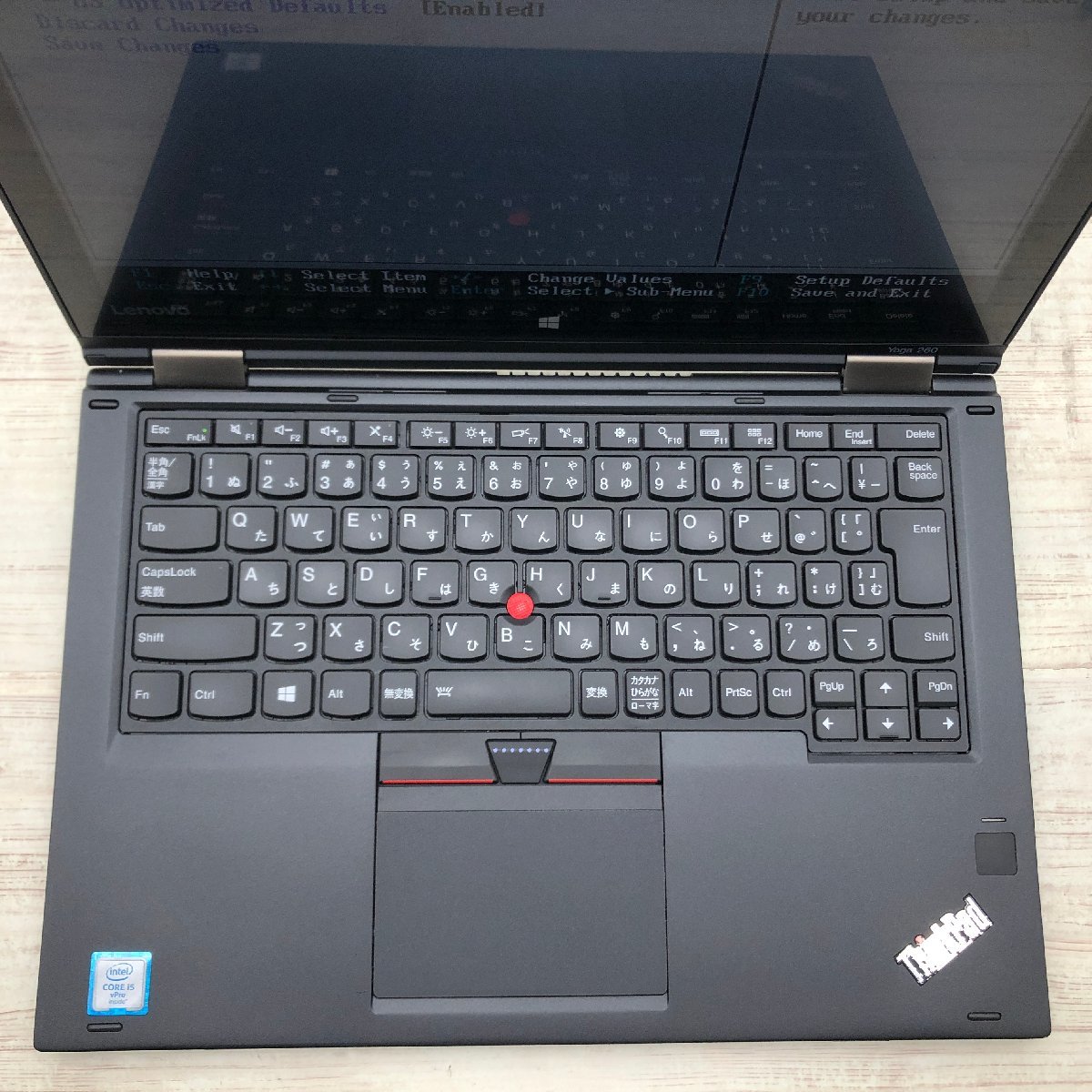 難あり】 Lenovo ThinkPad Yoga 260 20FE-S04T38 Core i5 6300U 2.40