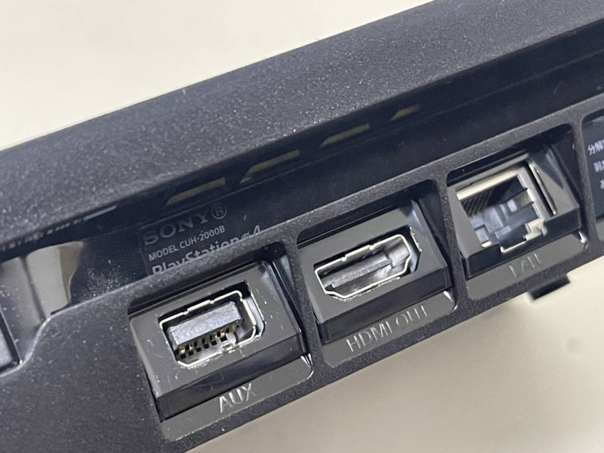 ソニー 薄型PS4 本体セット FW 5.05/HDD 1TB】CUH-2000B ジェット 