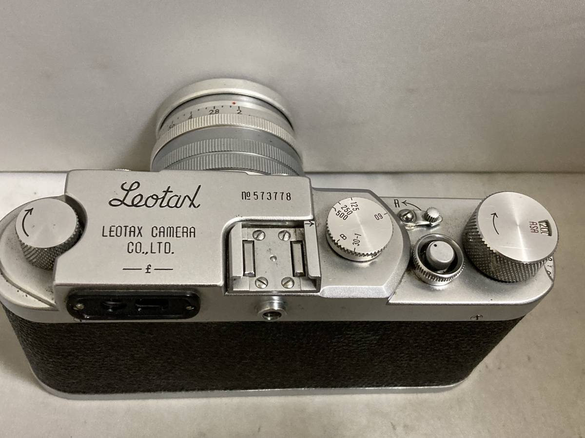 レオタックスTV2／トプコール5cmf3.5付【実写確認済整備品】 Leotax レオタックス 中古(レオタックス) レオタックスカメラ LEOTAX