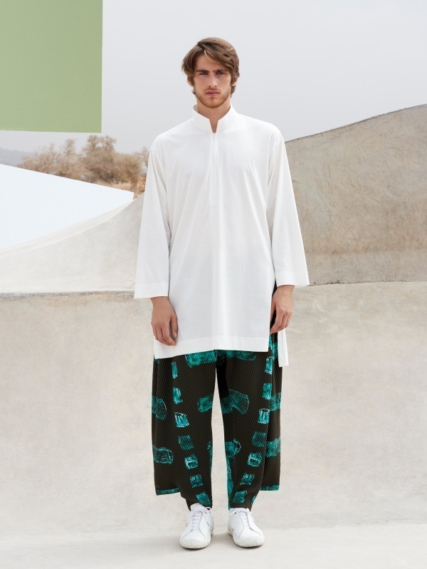 HOMME PLISSE オムプリッセ イッセイミヤケ 総柄 19SS 即完売 プリーツ 