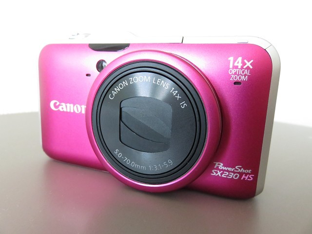 CANONキャノン PowerShot SX230HS ピンク3点セット Canon PowerShot