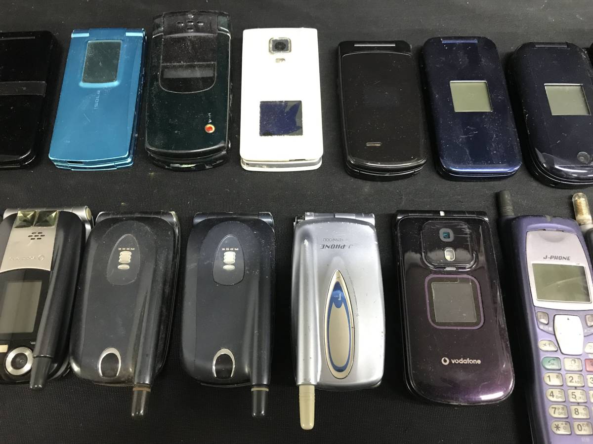 ま*よ様 携帯電話　ガラケー スマホ ジャンク 動作未確認 33台 ガラケー - 携帯電話 まとめ売り Yahoo!オークション ジャンク まとめ
