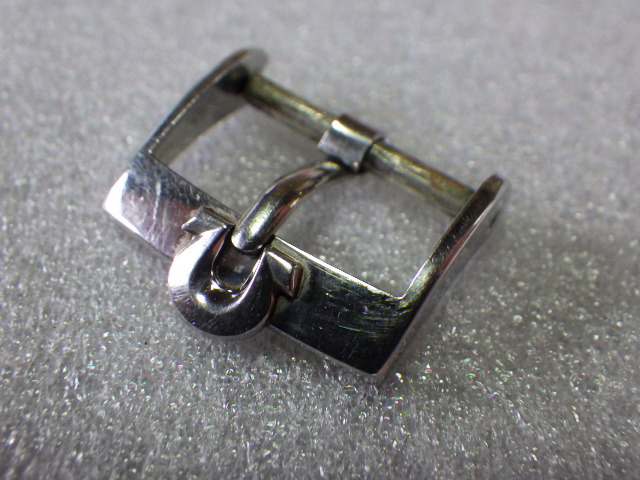 オールドオメガ 純正 ステンレス 尾錠 16mm 銀色 初期型