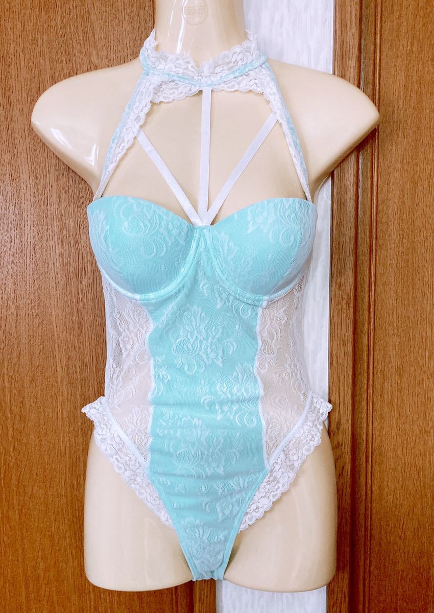 ハートレース フリル セーラー 水着 フリーサイズ 送料185円