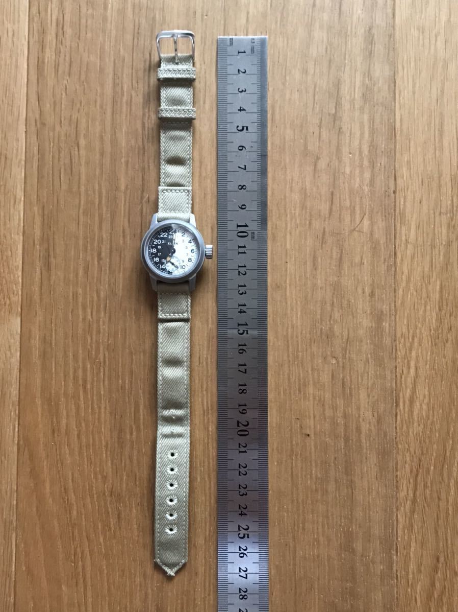 ELGIN 24h表示の手巻き(機械式)ミリタリーウォッチ 【公式通販】
