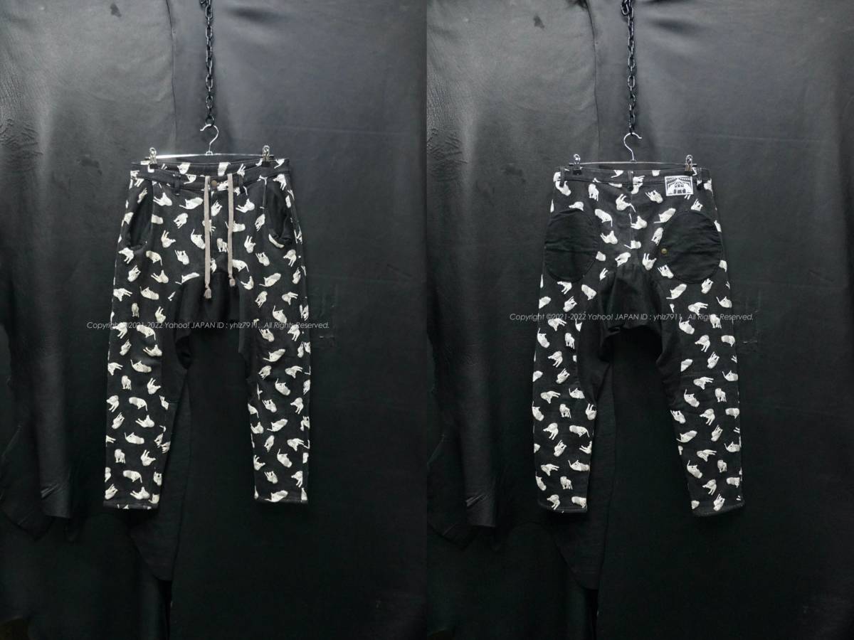 HIRO×body 洗い直し songコラボ限定パンツ サルエルパンツ 堕天使柄
