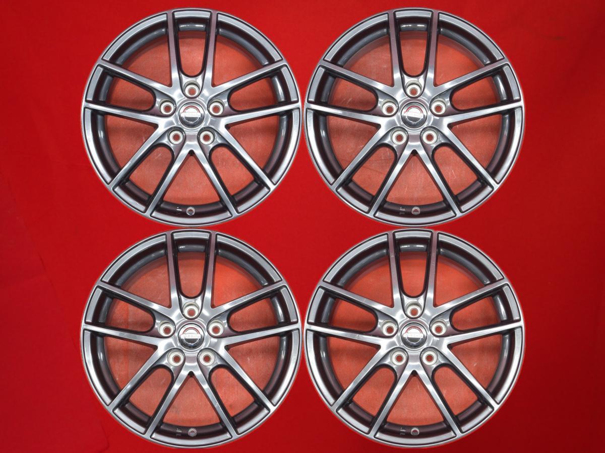 NISSAN ニッサン Estilo エスティーロ 5本ツインスポーク ホイール 4本