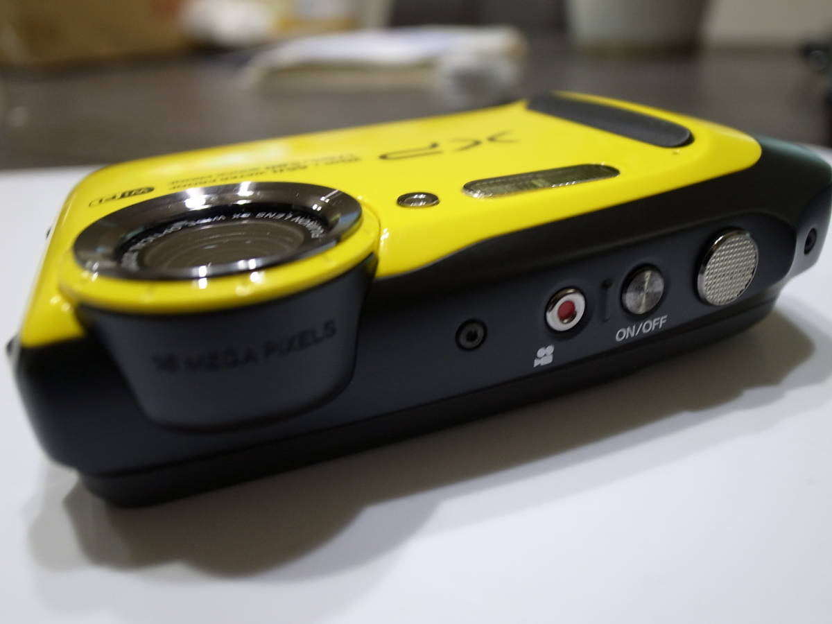 富士フィルム FINEPIX XP120 イエロー ② /20m防水・Wi-Fi・1.75m耐