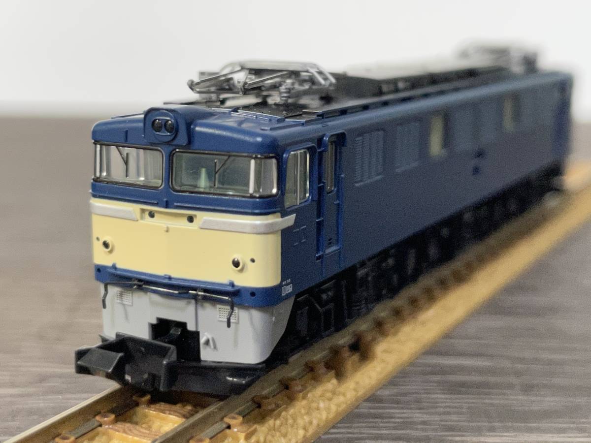 JR 19号機 0 EF60 1 横濱 - NGaugeJP 復活国鉄色・Bが入線です。TOMIX