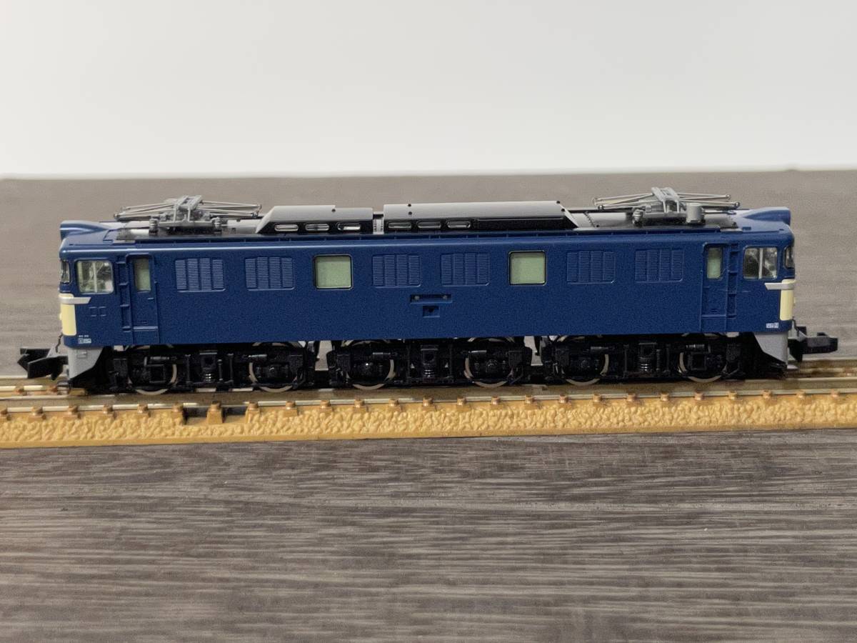 JR 19号機 0 EF60 1 横濱 - NGaugeJP 復活国鉄色・Bが入線です。TOMIX