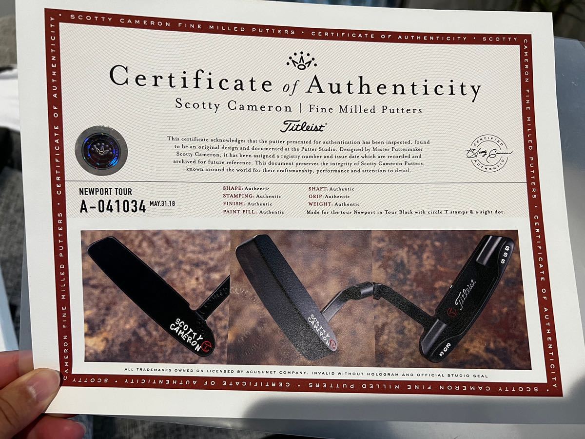 サークルT スコッティキャメロン スコッティ Scotty ヘッドカバー 
