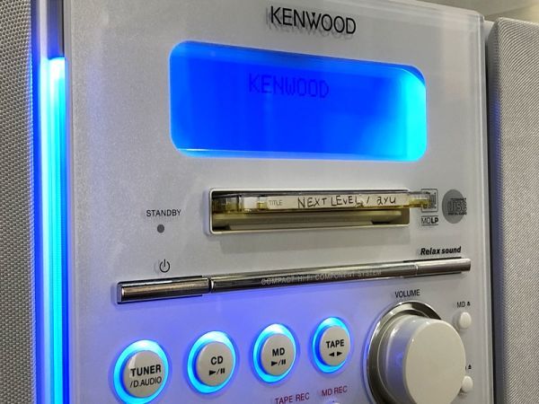 ケンウッドCDMDカセットコンポRXD-SZ3MD KENWOOD⁄ケンウッド