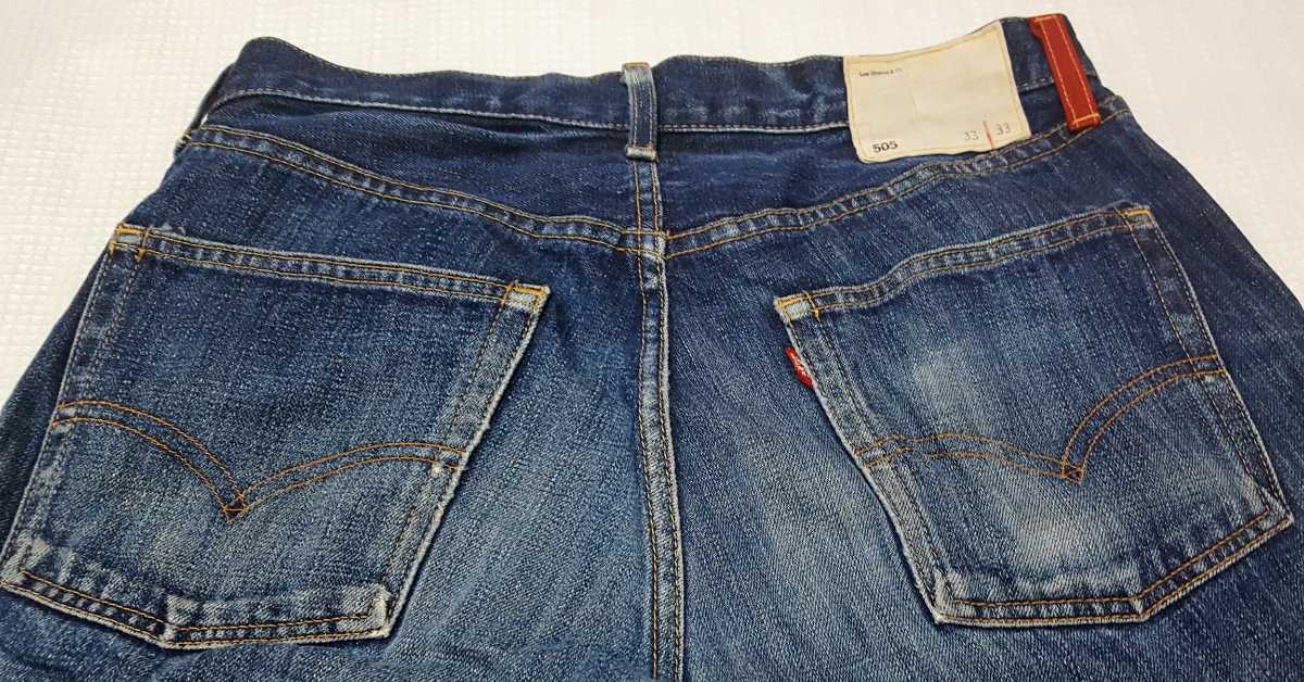 リーバイス 0 レッドループ Levi's レッド RED ループ 505の通販 ストレート デニム 日本製 RL505-05 Levis ジーンズ ストレートデニム ちゃん貴の物欲解消
