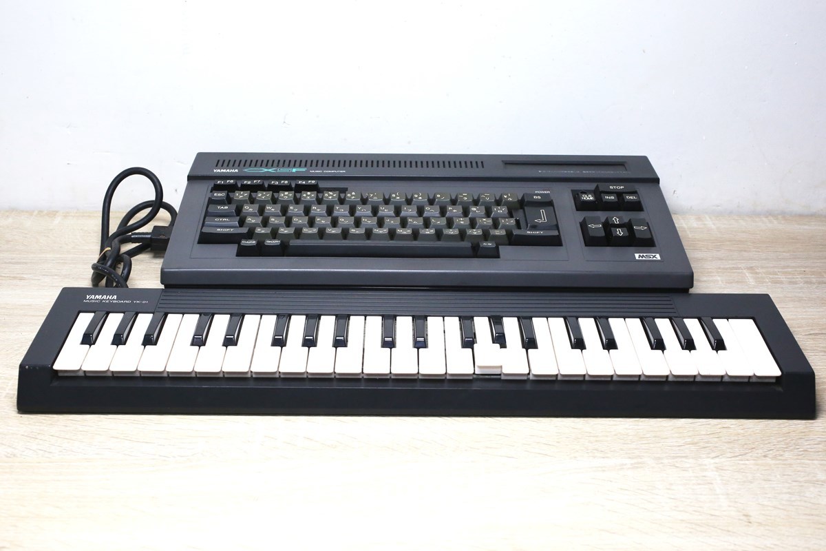 K1240あ □ジャンク□ MSX YAMAHA ミュージックコンピュータ CX5F (SFG 