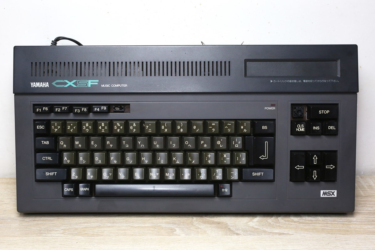 K1240あ ジャンク MSX YAMAHA ミュージックコンピュータ CX5F SFG-01付 