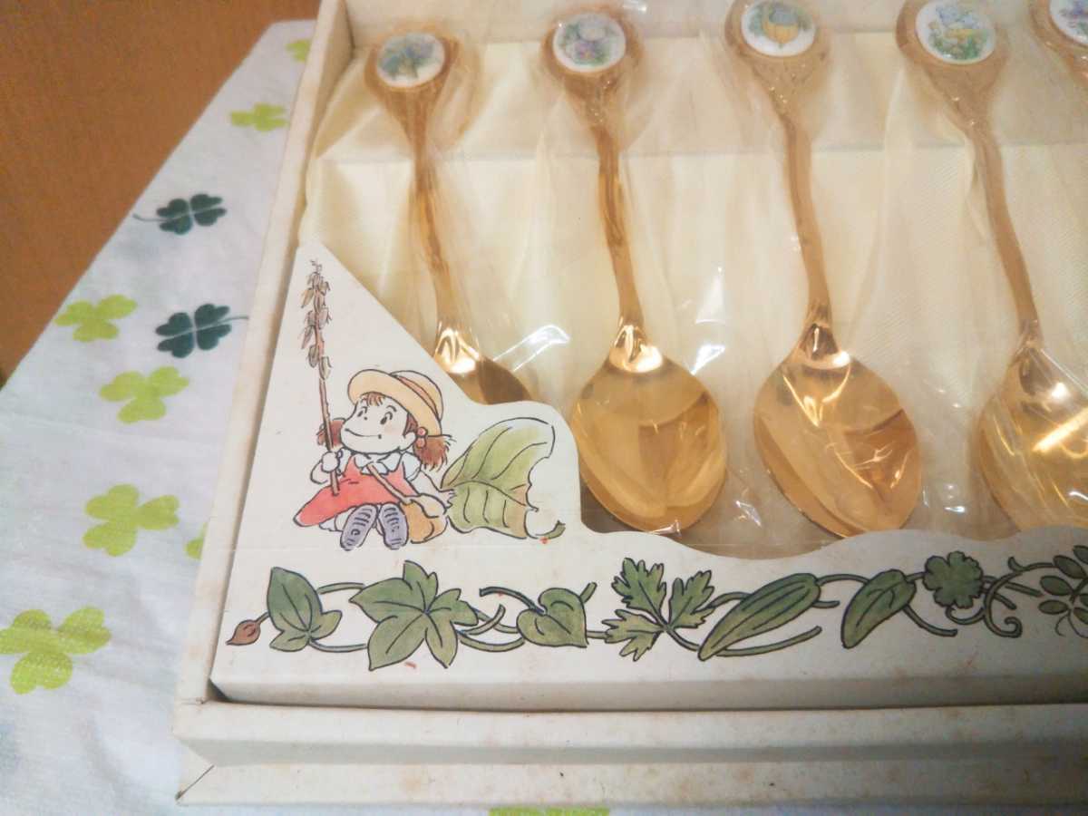 ノリタケ となりのトトロ ゴールド 金 スプーン 5本セット カトラリー