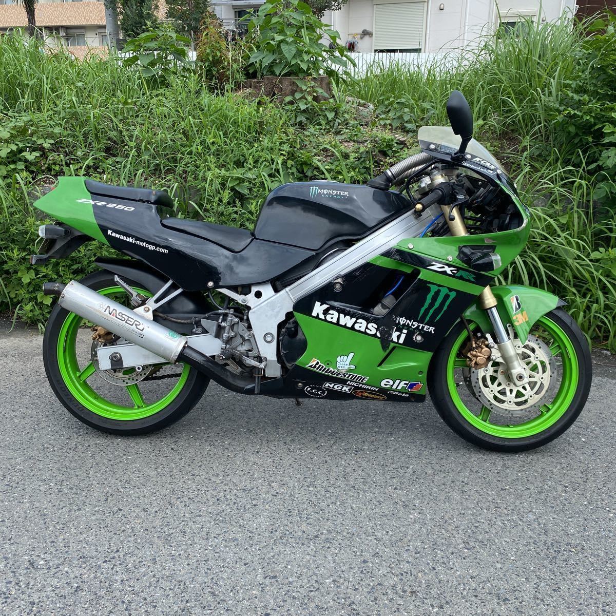 KAWASAKI ZXR250A ガチャピン F1サウンド ETC付き タイヤほぼ の入札