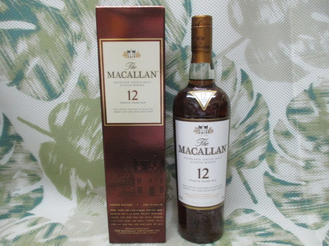 1円~MACALLAN（マッカラン）12年 トリプルカスク 40％ 700ml
