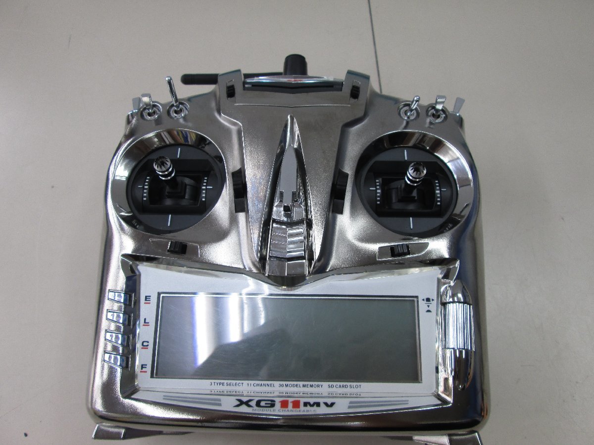 JRPROPO XG11MV JR PROPOの送信機： XG11MV （72M） ＆ R1000DS （美