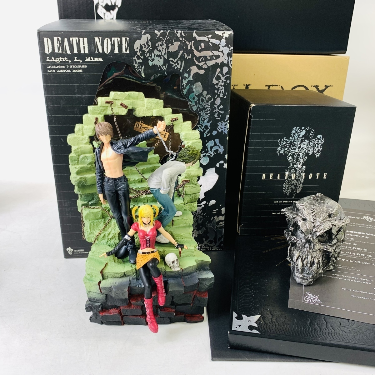 中古品 集英社 デスノート DEATH BOX 限定版(コミック、アニメ 