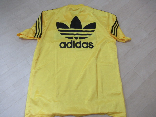 adidas アディダス ユニフォーム 90s デサント製 サッカー ゲームシャツ - デサント 90's スウェーデン代表 EAST 半袖 YAEI イエロー サッカー長袖Tシャツ