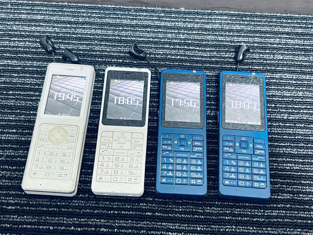 日本無線株式会社 PHS電話機 WX330JE D 4点まとめセット！動作品！ JRC