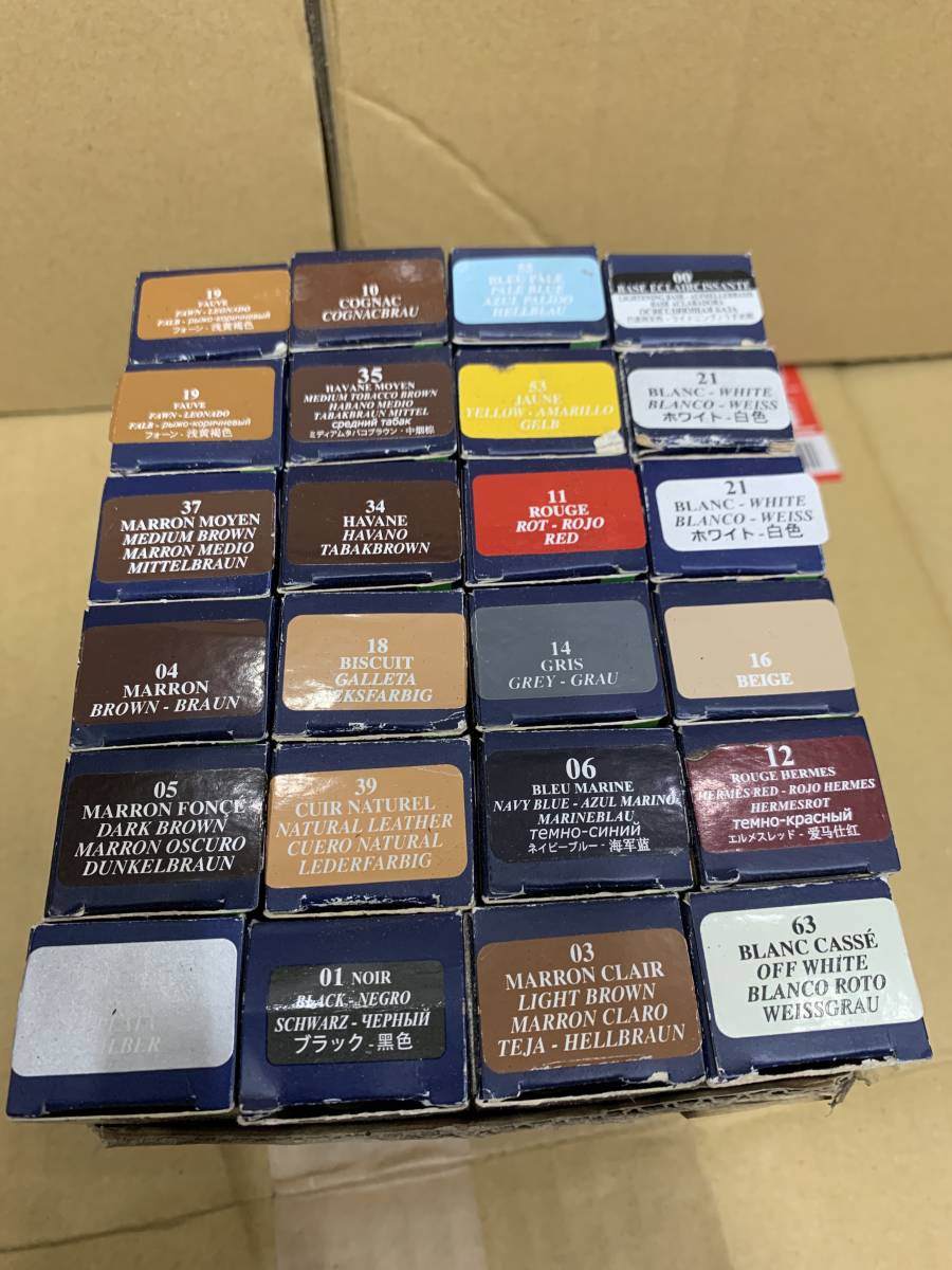 【ジャンク品】　SAPHIR サフィール　レノベイティングカラー補修　チューブ　24本セット　大量　まとめ売り　靴修理　 レノベイティング チューブ SAPHIR Blog Saphir│サフィール レノベイティングカラー補修クリームを使用した傷補修～革靴編～サフィール