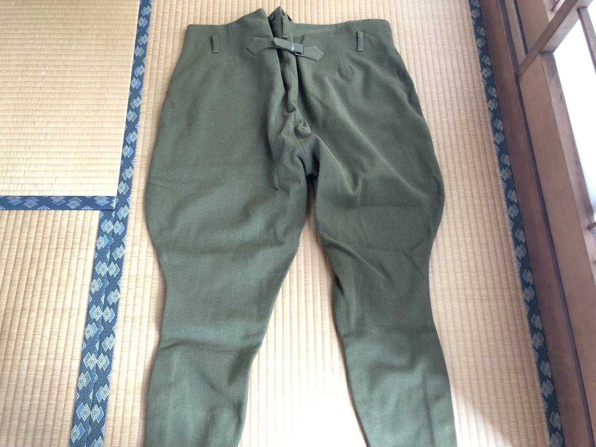 日本軍 将校 冬短袴 乗馬ズボン 日本軍 将校 冬短袴 乗馬ズボン Yahoo