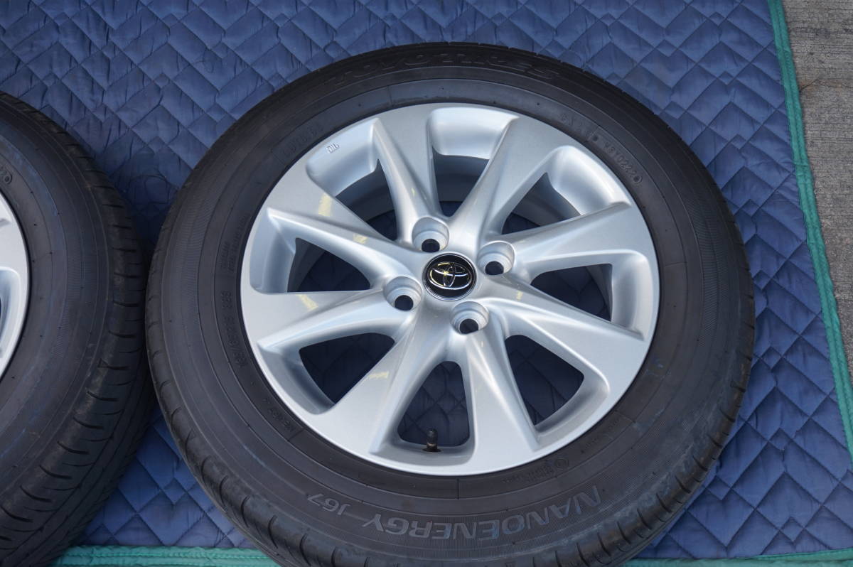 アルミホイール トヨタ 新型アクア 4本セット 純正 新車外し Z純正 15
